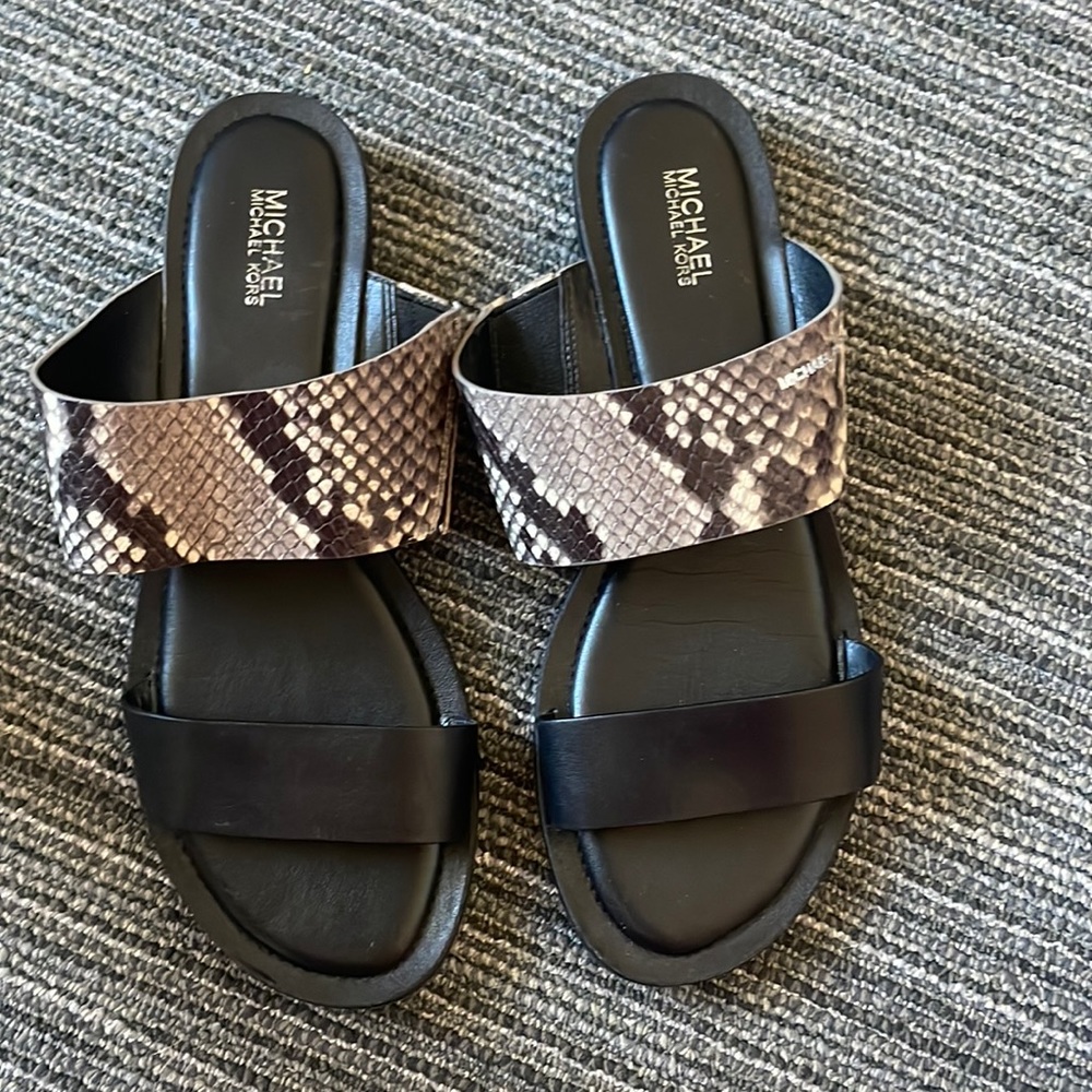 Michael Kors Print Sandals
